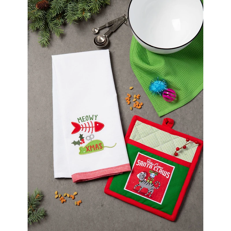 DII® Christmas Kitty Kitchen Gift Set