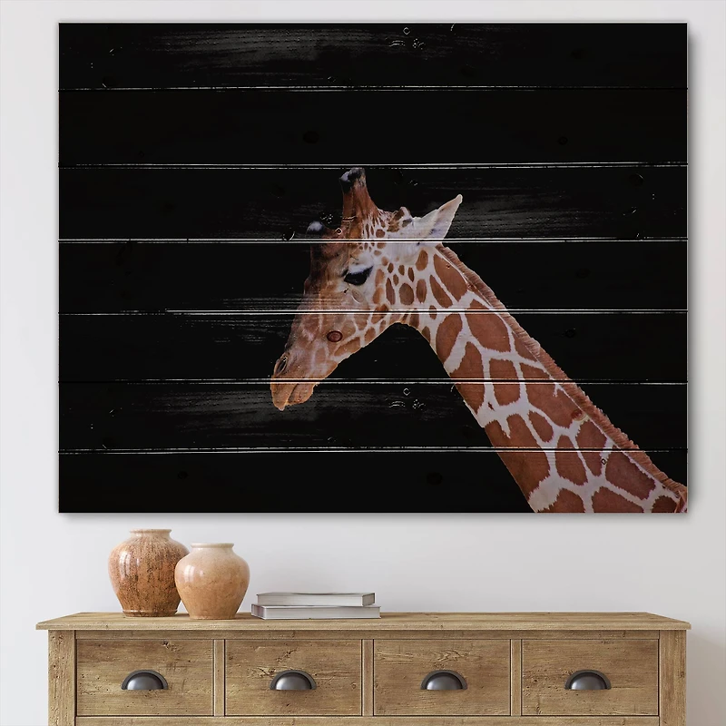 Designart - Portrait of A Giraffe V