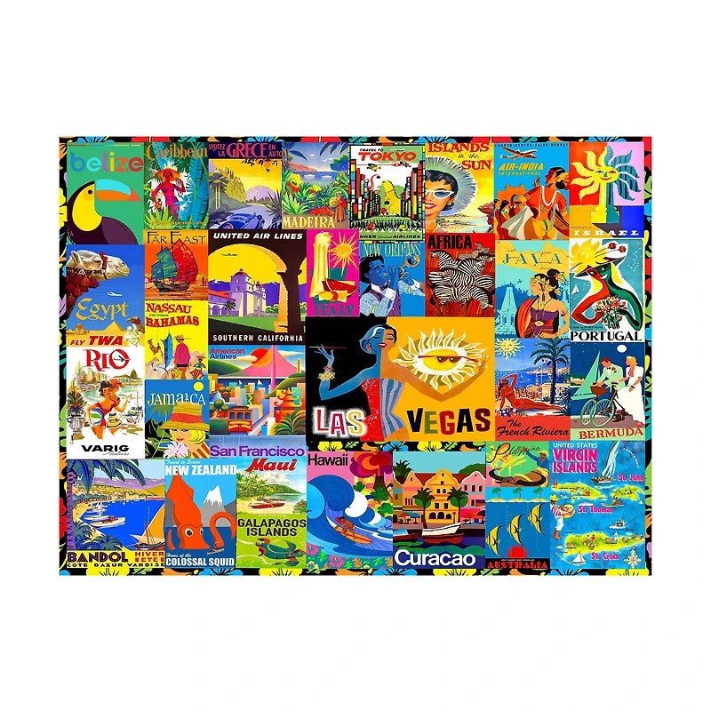 Lewis T. Johnson - Exotic Travels: 1000 Pcs