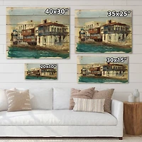 Designart - Old Houses On The Island of Mykonos Greece