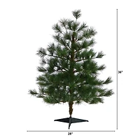 3ft. Unlit Yukon Mixed Pine Artificial Christmas Tree