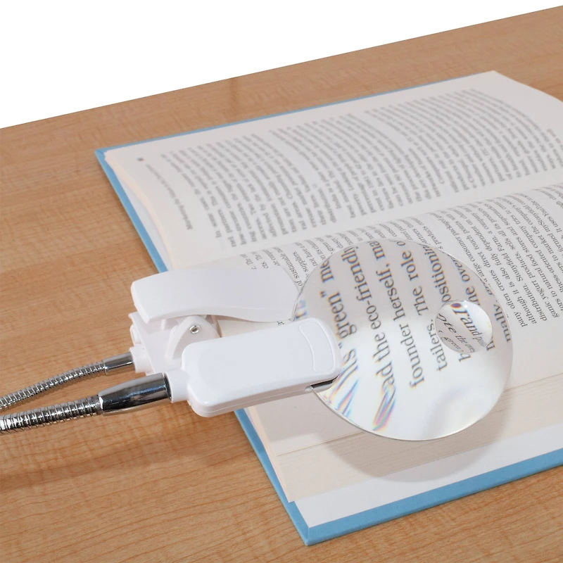 OttLite White 2-in-1 LED Sewing Machine Light