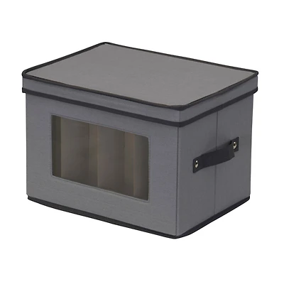Household Essentials Champagne Glassware Storage Box