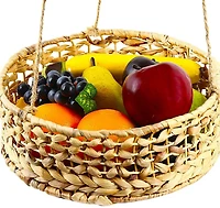NEX™ 3-Tier Natural Kitchen Fruit Storage Wicker Baskets