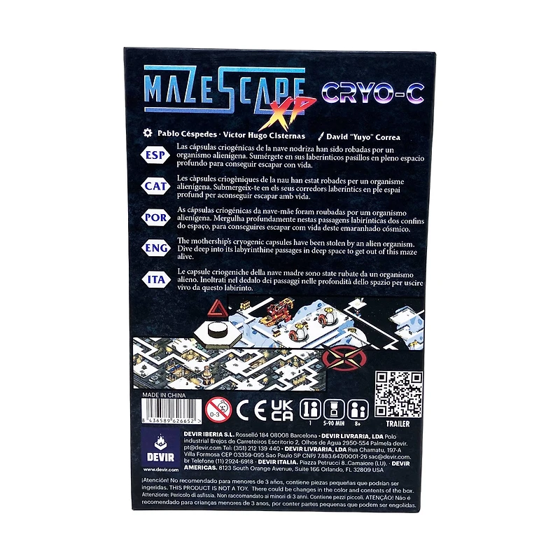 Mazescape XP: Cryo-C