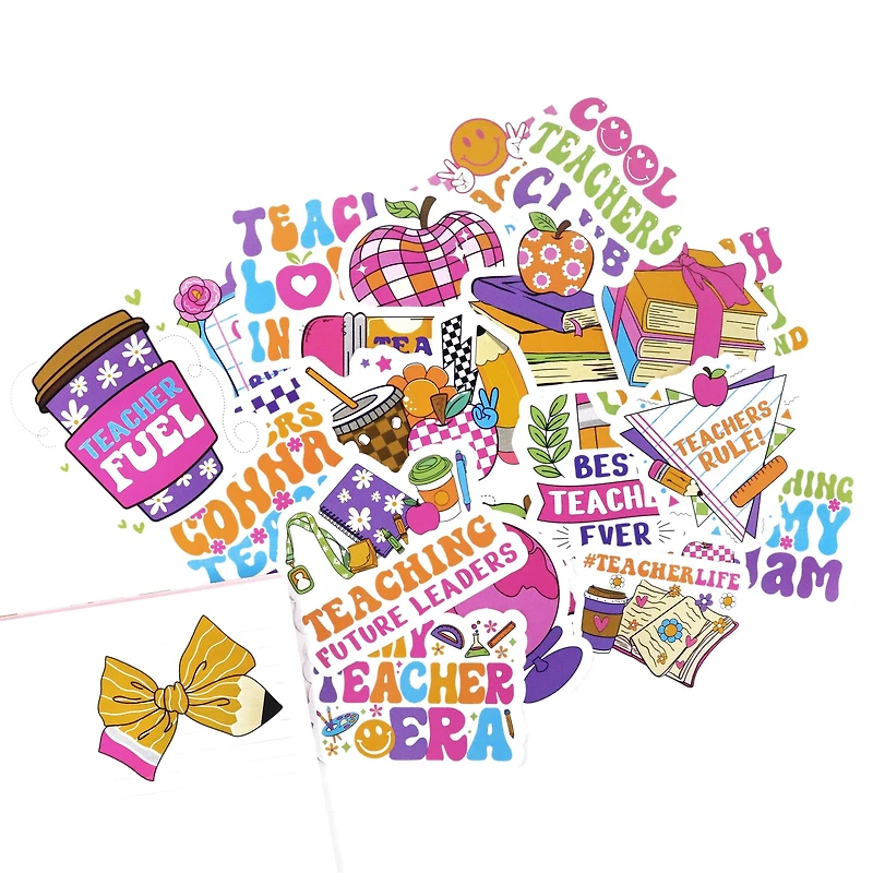 Teacher Vinyl Die Cut Stickers by Recollections™