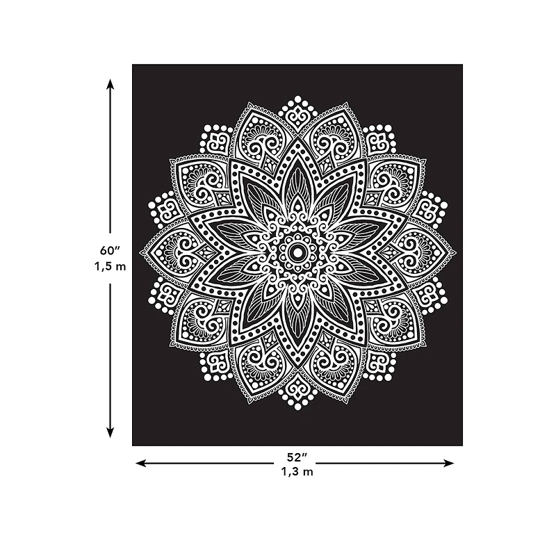 RoomMates Mandala Tapestry