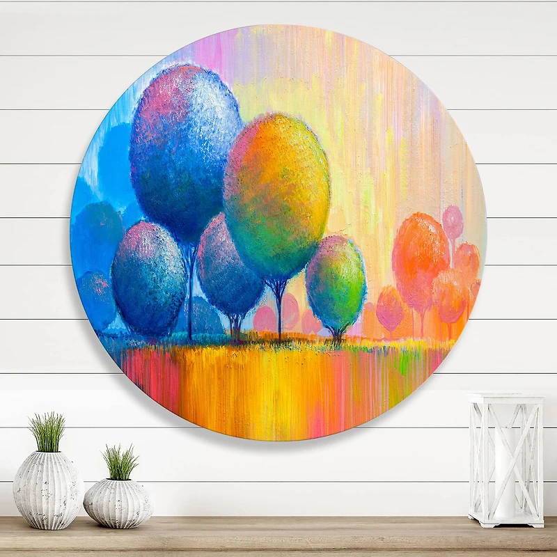 Designart - Colourful Ornamental Trees VII