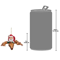 Design Toscano Santa & the Snowdragon 2020 Holiday Gothic Ornament