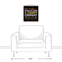 Halloween Candy Teak Hanging Canvas