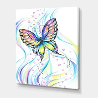 Designart - Iridiscent Butterfly