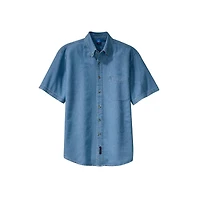 Port & Company® Denim Men's Short Sleeve Shirt