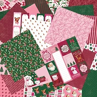 6" x 6" Holly Jolly Double-Sided Paper Pad, 24 Sheets by Recollections™