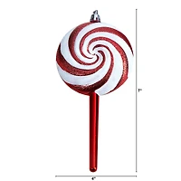 4ct. 7" Shatterproof Christmas Candy Cane Deluxe Ornaments