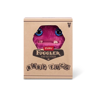 Fuggler™ Baby Fugg™ 3.5" Red Sir Belch Funny Ugly Monster Soft Plush