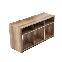 Hello Honey® Coastal Oak TV Stand with Storage