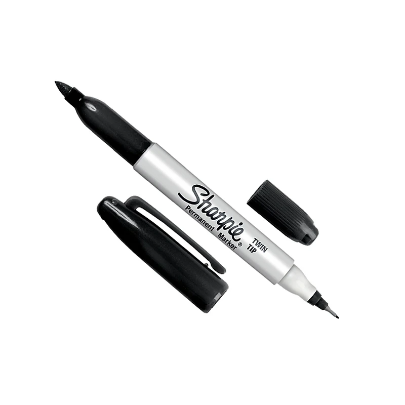 Sharpie® Black Twin Tip Permanent Marker