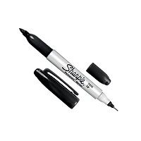 Sharpie® Black Twin Tip Permanent Marker