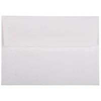 JAM Paper 4.875" x 3.375" Bright White with Gold Script Thank You Cards & Envelopes Set