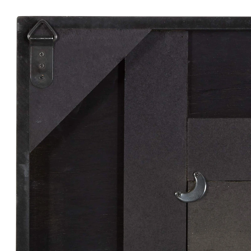 40'' Multi Farmhouse Wood Wall Mirror