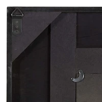 40'' Multi Farmhouse Wood Wall Mirror