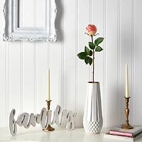 Peach & Cream Rose Bud Stem, 6ct.