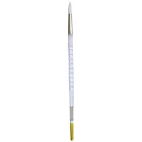 Royal & Langnickel® Soft-Grip™ White Taklon Long Handle Round Brush, Size 2