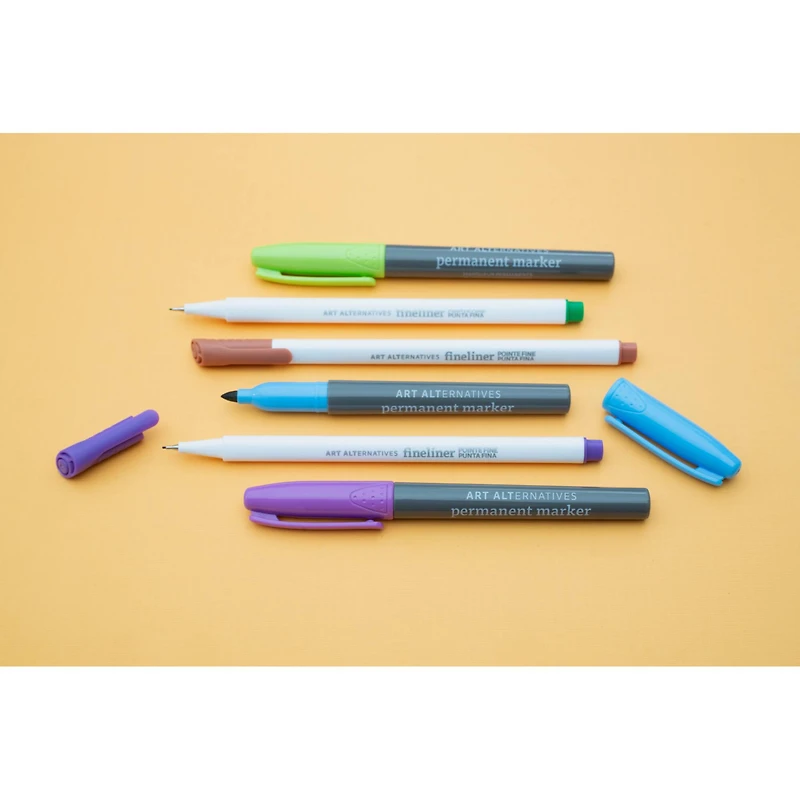 Art Alternatives Silver Fine Permanent Marker Set