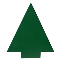 15" Green Tree Shaped Christmas Advent Calendar Decoration
