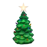 24" Outdoor Lit Blow Mold Tree