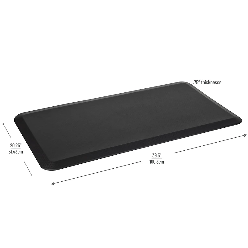 Mind Reader 9-to-5 Collection Anti-Fatigue Mat for Kitchen & Office