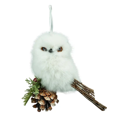 5" White Owl Ornament by Ashland®