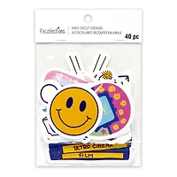 Vinyl Diecut Retro Sticker Set by Recollections™