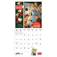 TF Publishing 2025 Coca-Cola Mini Calendar