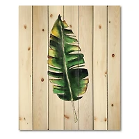 Designart - Single Banana Leaf