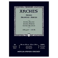 Arches® 110lb. White Drawing Pad