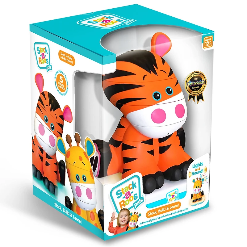 Stack-a-Roos Pals™ Baby Tiger Stacking Animal Tower