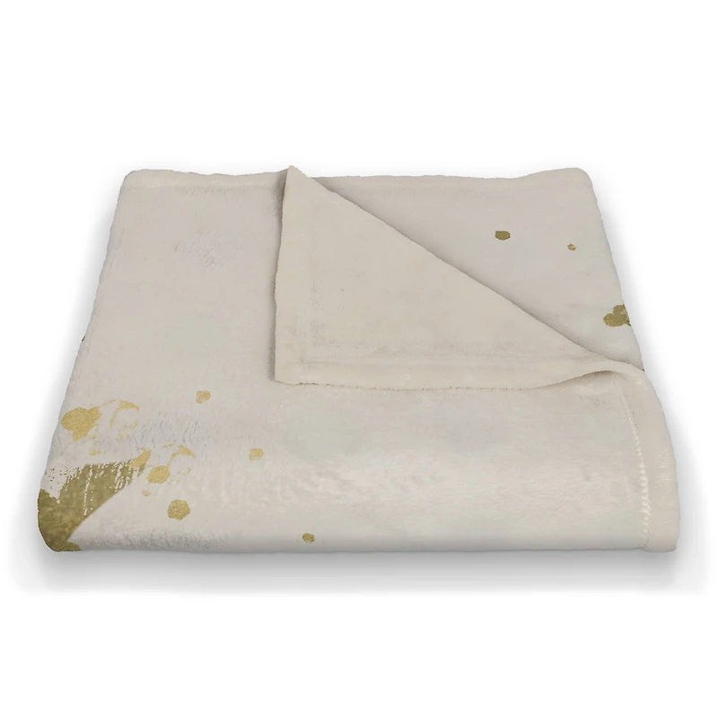 Queen of Halloween Fleece Blanket