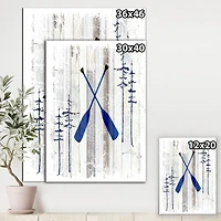 Designart - The Blue Moose - Oars