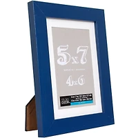 Sapphire Blue Belmont Frame with Mat by Studio Décor