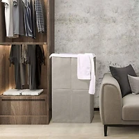 NEX™ Foldable Single Hamper Basket with Lid & Removable Liner