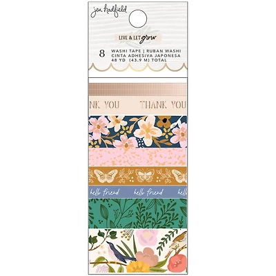 Jen Hadfield Live & Let Grow Washi Tape Set