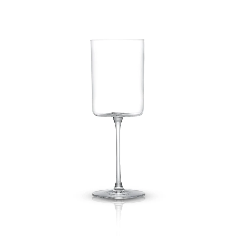 JoyJolt® 14oz. Claire Crystal Cylinder Red Wine Glasses, 4ct.