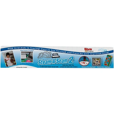 The Warm Company Steam-A-Seam 2 Fusible Web, 24" x 25yd.