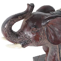 Lalia Home 20.5" Elephant Table Lamp with Fabric Shade