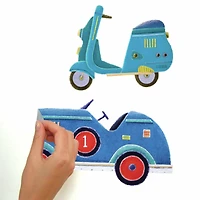 RoomMates Transportation Peel & Stick Wall Decals