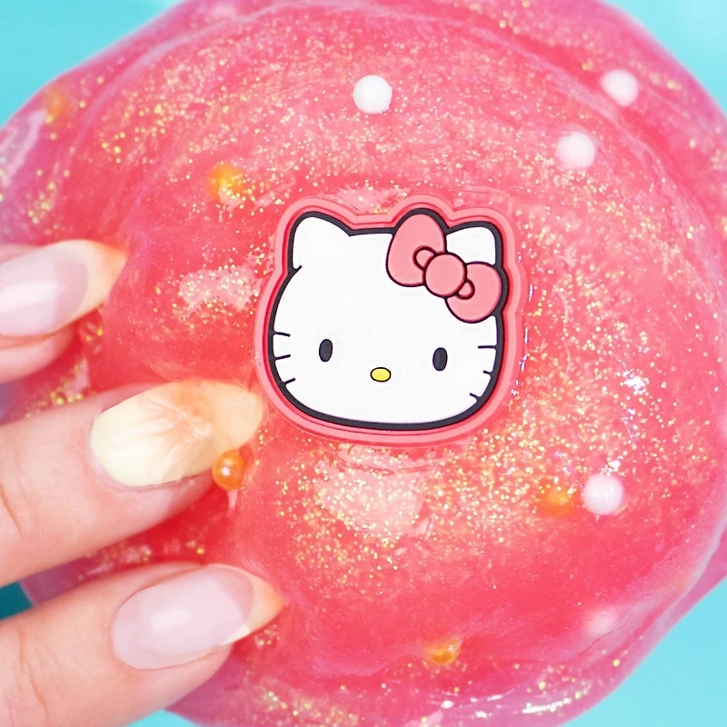 Hello Kitty® SlimyGloop® 8oz. Red & White Cotton Candy Scented Slime