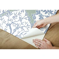 RoomMates Tree & Vine Ogee Peel & Stick Wallpaper