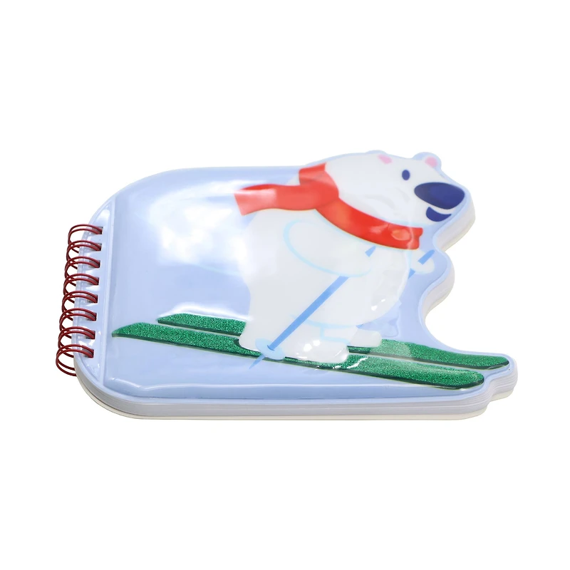 6.25" Polar Bear Puffer Notebook by Creatology™