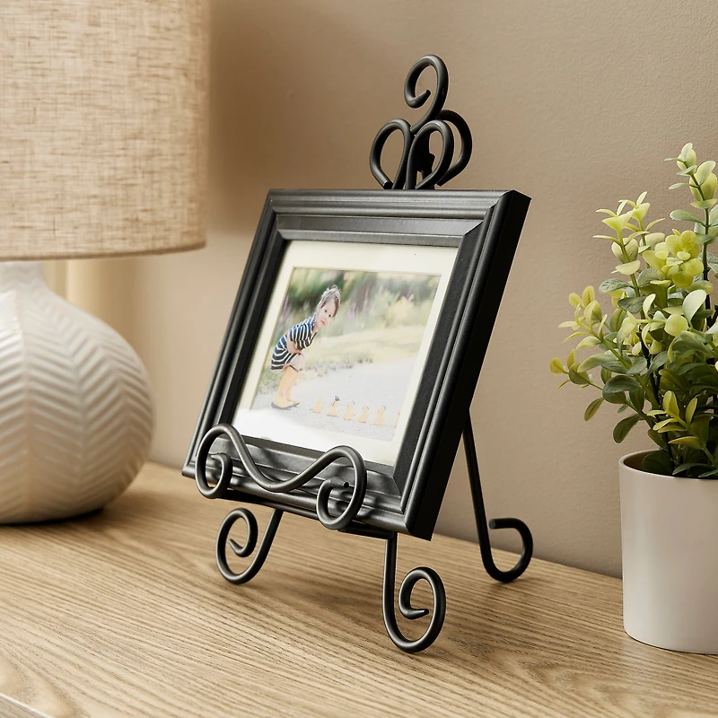 Black Swirl Easel By Studio Décor®